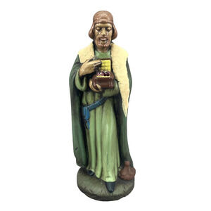 Vintage HOLLAND MOLD Christmas Nativity 1 Of The Three Magi Kings Wise Men 8”